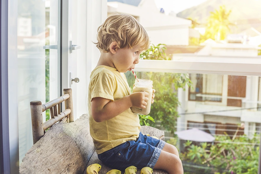 Beneficios de los lácteos en niños